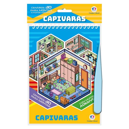 kit-de-adesivos-de-cenario-3d--com-pinca--capivaras---ciranda-cultural kit-de-adesivos-de-cenario-3d--com-pinca--capivaras---ciranda-cultural