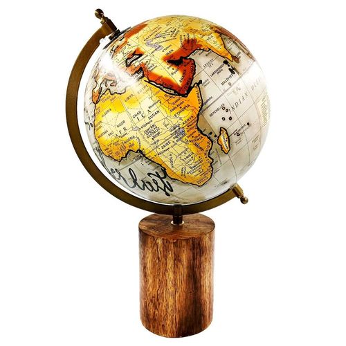 globo base madeira cassini