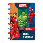 livro-para-colorir-com-discos---marvel-homem-aranha