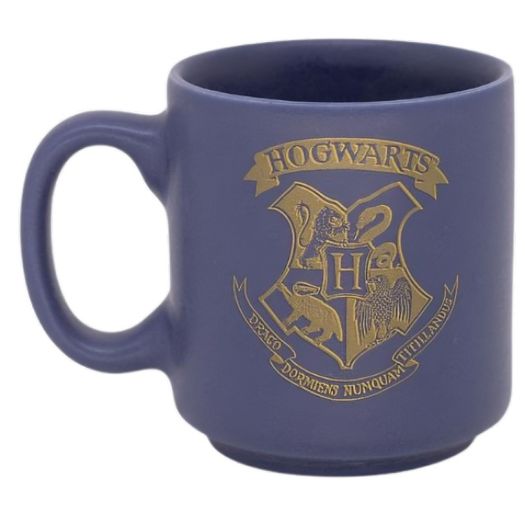 caneca 100ml mini tina hogwarts azul caneca 100ml mini tina hogwarts azul