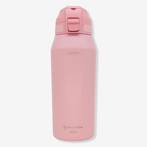 garrafa 750ml vita pegasus pink glaze
