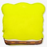 almofada formato huggy bob esponja