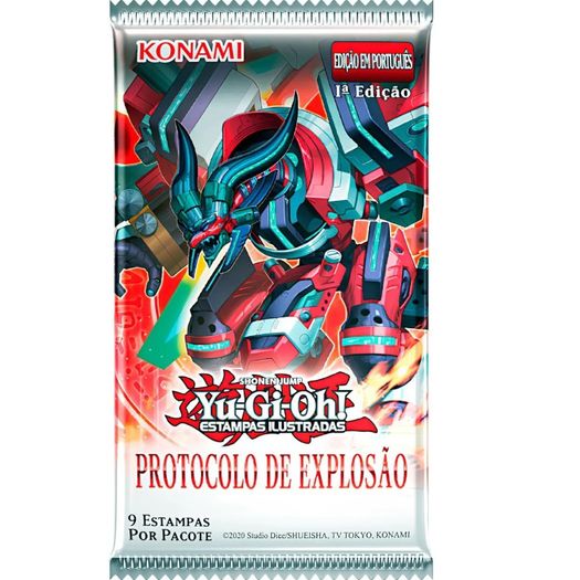 yu gi oh - protocolo de explosao - booster unitario yu gi oh - protocolo de explosao - booster unitario