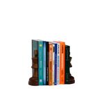 aparador de livro madeira xadrex