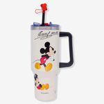 canecão tumbler 1,15l mickey mouse com canudo