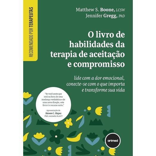 o livro de habilidades da terapia de aceitação e compromisso