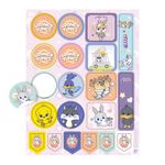 papel-de-carta-mini-com-envelope-e-adesivo-gokko-looney-tunes