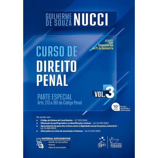 curso de direito penal 3 - nucci