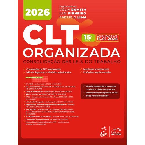 clt-organizada---consolidacao-das-leis-de-trabalho-2026