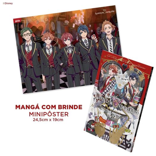 disney twisted-wonderland: o mangá - livro de heartslabyul - 4