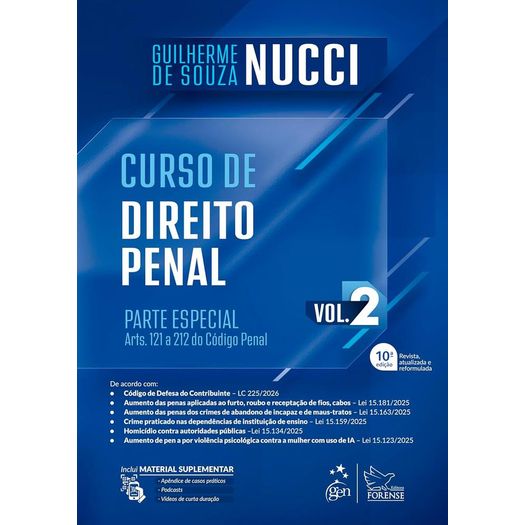 curso de direito penal - parte especial vol 2 - nucci curso de direito penal - parte especial vol 2 - nucci