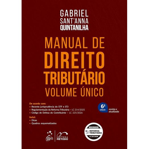 manual de direito tributário manual de direito tributário