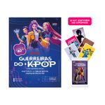 kit envelopes guerreiras do k pop - netlix - blister + 10 envelopes de figurinhas