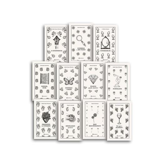 coleção formação das virtudes - 11 volumes