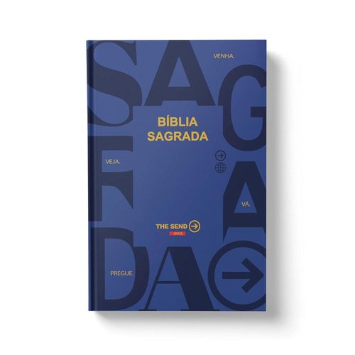 bíblia the send - azul