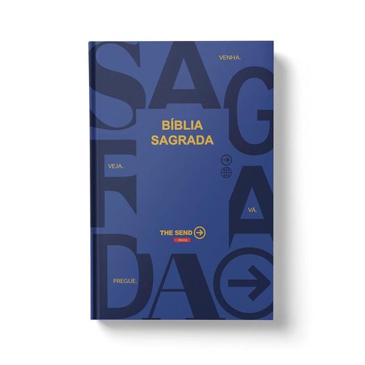 bíblia the send - azul bíblia the send - azul