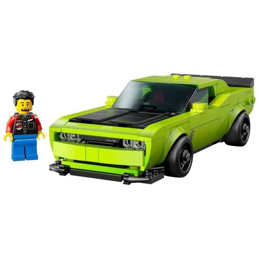carro esportivo dodge challenger srt hellcat (77237) - lego