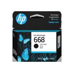 cartucho hp 668 (7fp37vl) preto - 3ml