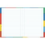 caderno linguagem brochura 80 folhas mario bros