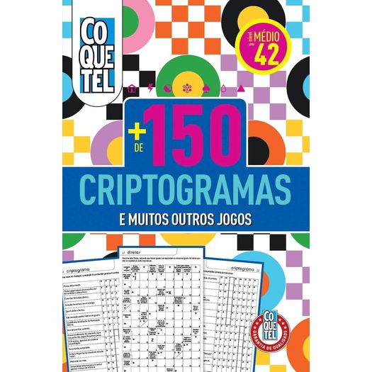 mais de 150 criptogramas - nível médio - livro 42 mais de 150 criptogramas - nível médio - livro 42