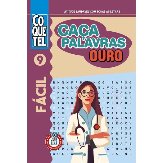 caça-palavras ouro - nível fácil - livro 9 caça-palavras ouro - nível fácil - livro 9