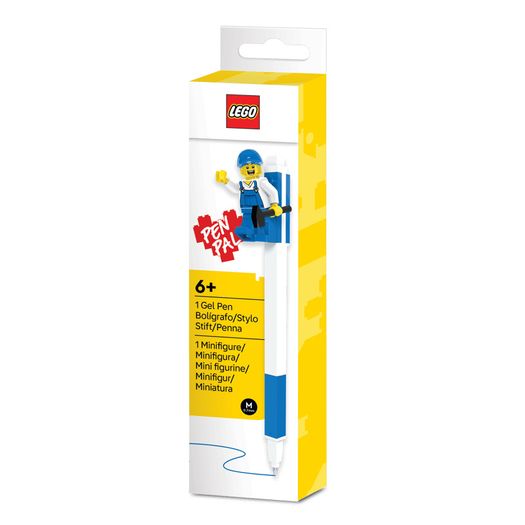 caneta-gel-0.7mm-azul-lego-com-mini-figura caneta-gel-0.7mm-azul-lego-com-mini-figura