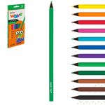 lápis de cor 12 cores wave reciclado