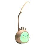 luminária de mesa led girafinha colorida cabo usb