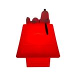 luminária decorativa casinha snoopy vermelha