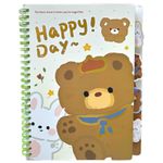 caderno-a5-espiral-divisorias-animal-bread-diversos-modelos