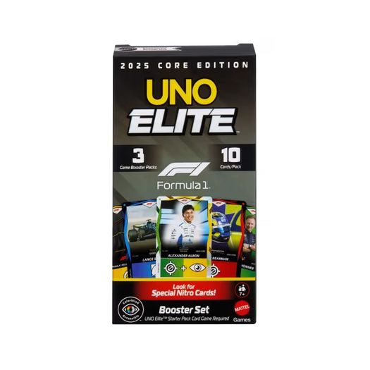 jogo uno elite formula 1 booster set jogo uno elite formula 1 booster set