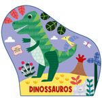 dinossauros - livro com quebra cabeça