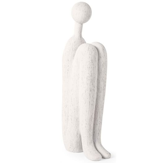 escultura decorativa dama sentada resina escultura decorativa dama sentada resina