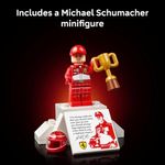 ferrari f2004 e michael schumacher (11375) - lego