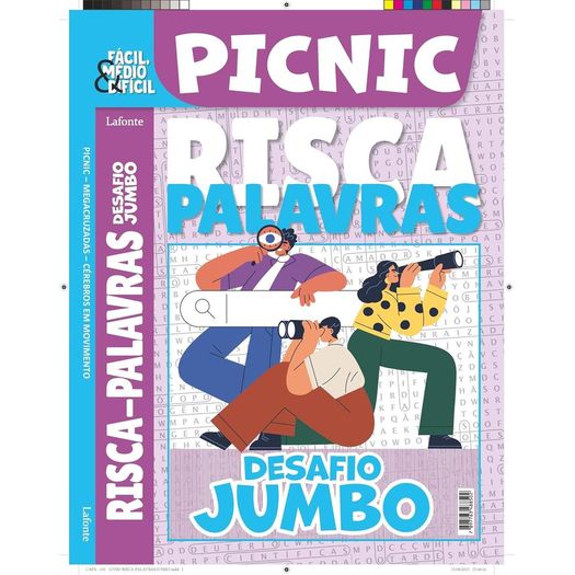 pic nic - risca-palavras - desafio jumbo pic nic - risca-palavras - desafio jumbo