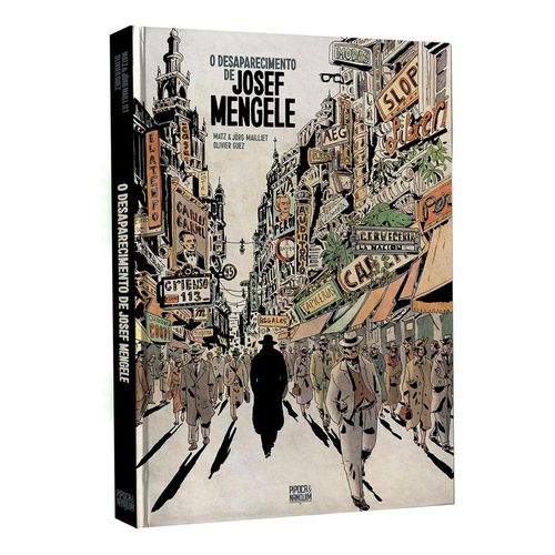 o desaparecimento de josef mengele - graphic novel - volume único