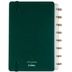 caderno inteligente a5 tetê castanha folhar + checklist kit