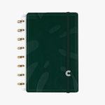 caderno inteligente a5 tetê castanha folhar + checklist kit