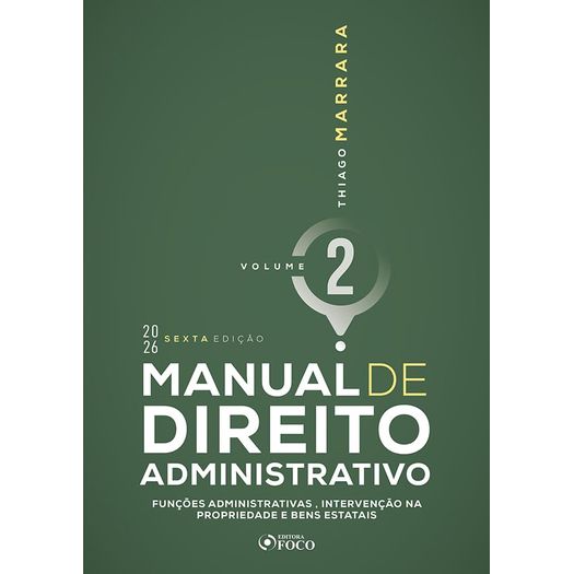 manual de direito administrativo - vol 2