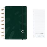 caderno inteligente a5 tetê castanha folhar + checklist kit