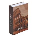 cofre livro camuflado coliseu
