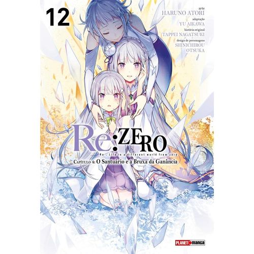 re: zero capítulo 4: o santuário e a bruxa da ganância - vol 12