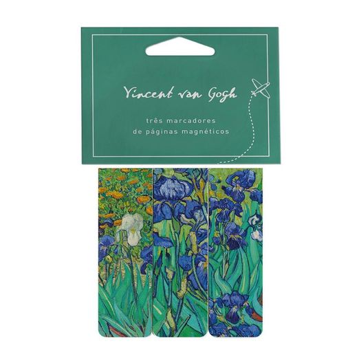 marcador de página magnético van gogh íris marcador de página magnético van gogh íris