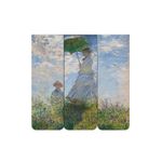 marcador de página magnético monet mulher com sombrinha
