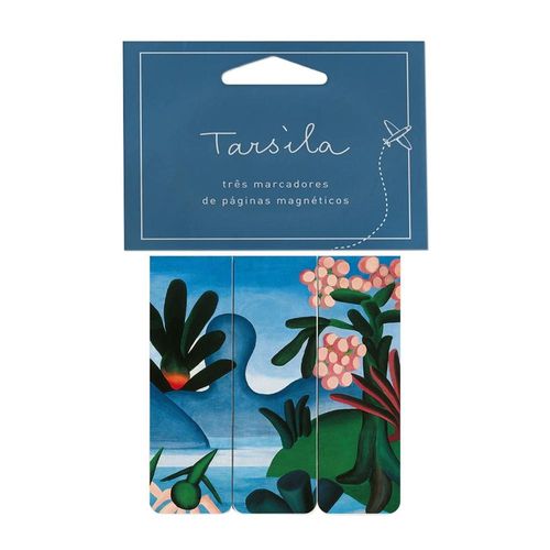 marcador de página magnético tarsila do amaral o lago