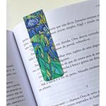 marcador de página magnético van gogh íris