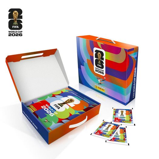 álbum copa do mundo 2026 - capa dura - maleta premium + 50 envelopes (box maleta premium) álbum copa do mundo 2026 - capa dura - maleta premium + 50 envelopes (box maleta premium)