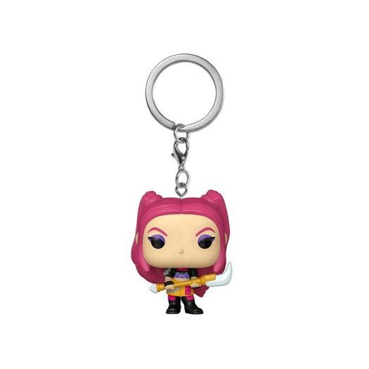 chaveiro k-pop demon hunter - mira - funko pocket pop chaveiro k-pop demon hunter - mira - funko pocket pop