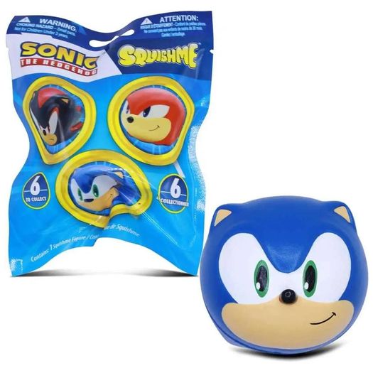 sonic the hedgehog - squishme - just toys sonic the hedgehog - squishme - just toys