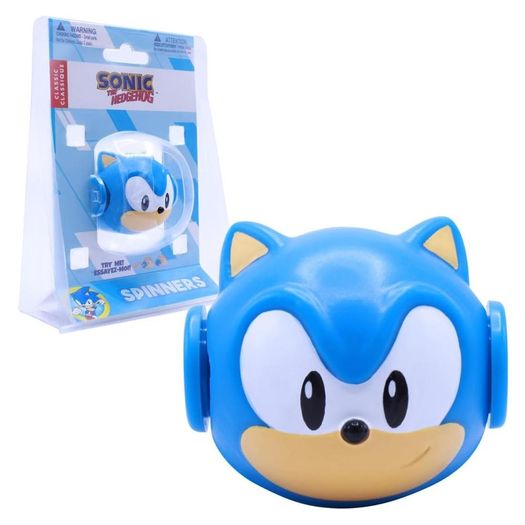 sonic the hedgehog - sonic - spinners - just toys
